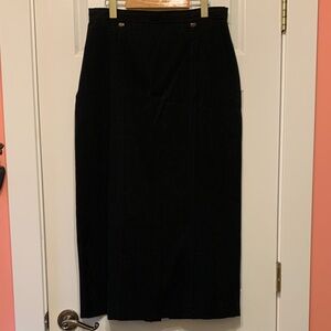 Elegant Black Pencil Skirt for Women